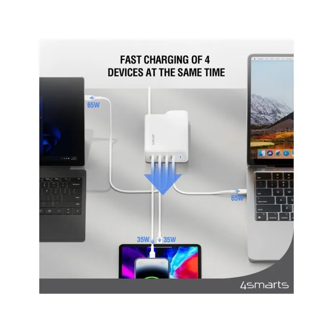 4smarts Ladegert GaN Flex Pro 200W 4 USB-C. Travel — image 5