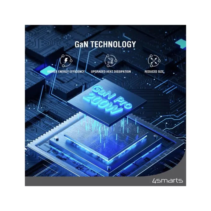 4smarts Ladegert GaN Flex Pro 200W 4 USB-C. Travel — image 9