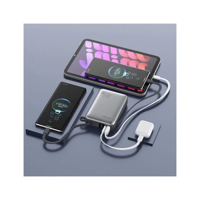 4smarts Powerbank Pocket Dual Cord 20000mAh 22.5W. spacegrau — image 2