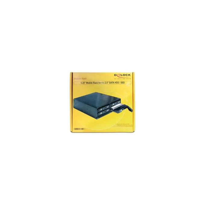 5.25? Wechselrahmen für 4 x 2.5? SATA HDD SSD — image 2