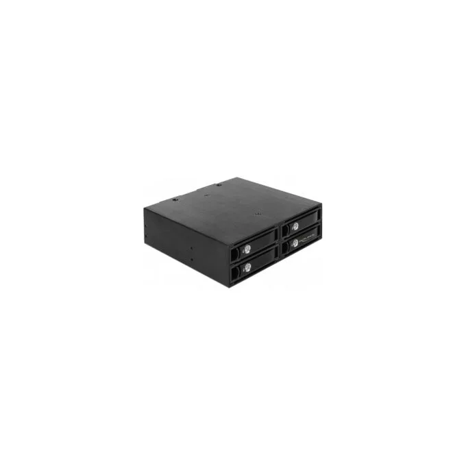 5.25? Wechselrahmen für 4 x 2.5? SATA SAS HDD SSD 12 Gb s — image 1