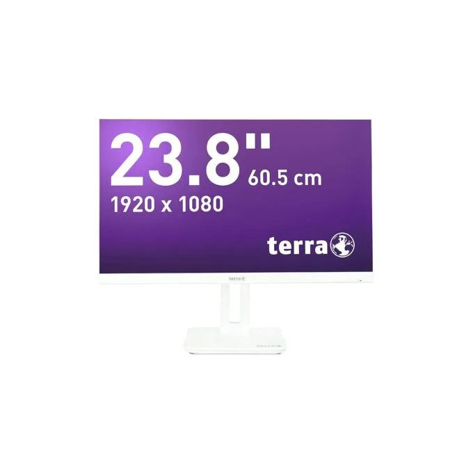60.5cm 23.8' (1920x1080) TERRA 2465W PV 16:9 FHD IPS 5ms HDMI DP Speaker White — image 2