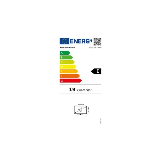 68.6cm 27' (1920x1080) TERRA 2748W V3 16:9 FHD IPS 5ms HDMI DP Speaker Black — image 8