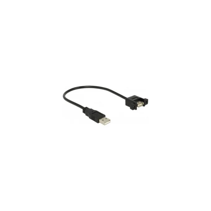 85462 0.25m USB A USB A Männlich Weiblich Schwarz USB Kabel — image 2