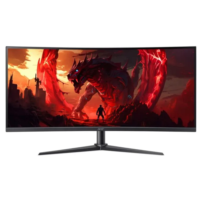 86,4cm 34' (3440x1440) Acer Nitro XZ340CURX0bmiiphx 21:9 VA 1ms 200Hz 2xHDMI(2.1) DisplayPort(1.4) AdaptiveSync Speak... — image 1
