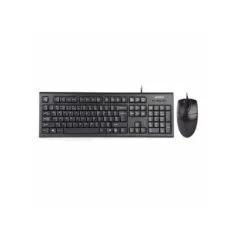 A4Tech KR-8520D Wired Keyboard and Mouse Combo – 104 Keys, 1200 DPI