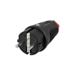 ABL Expert Schuko-Stecker 100000043 (TPE) schwarz sv IP44 3x2.5