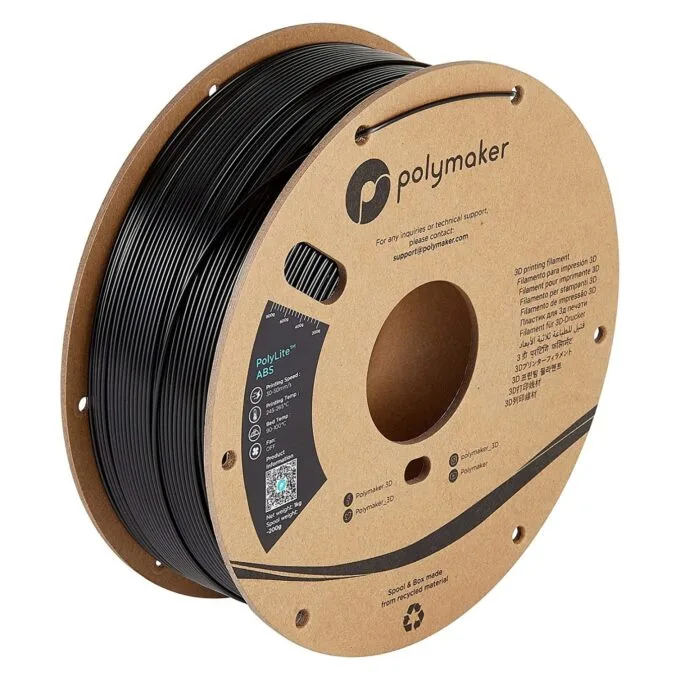 ABS 1,75mm BLACK 1kg — image 1
