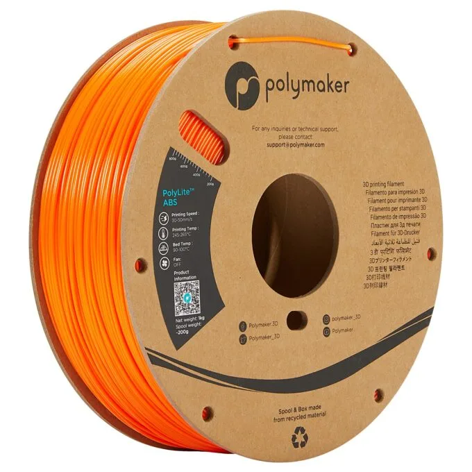 ABS 1,75mm ORANGE 1kg — image 1