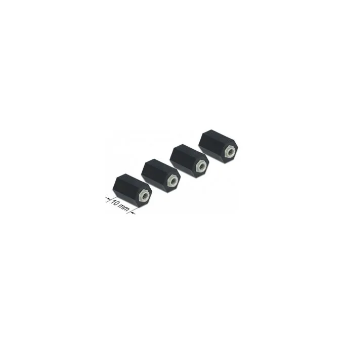 Abstandshalter M2.5. Sechskant. Innen. 10 mm schwarz 4 Stück — image 2