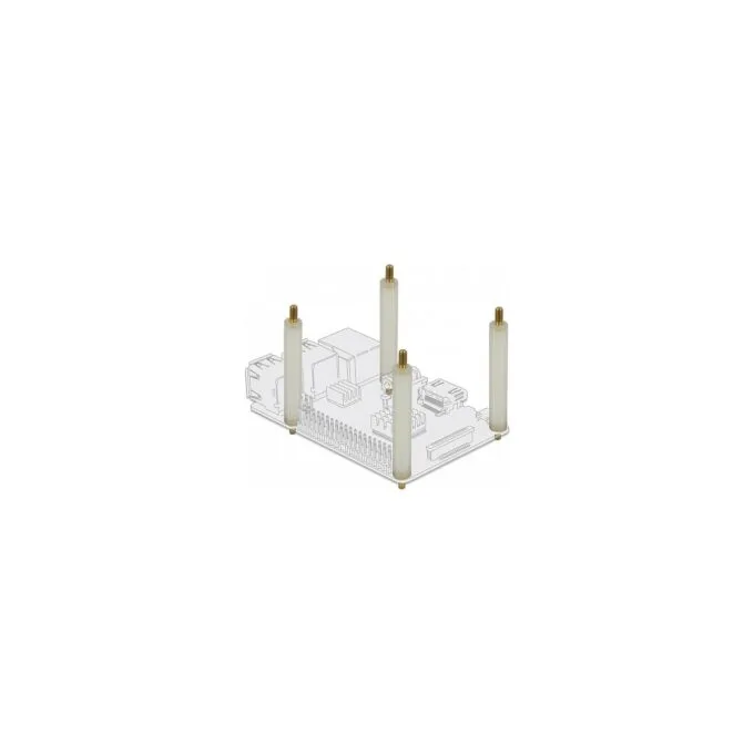 Abstandshalter M4 x M4. Sechskant. Außen Außen. 90 mm natur 4 Stück — image 3