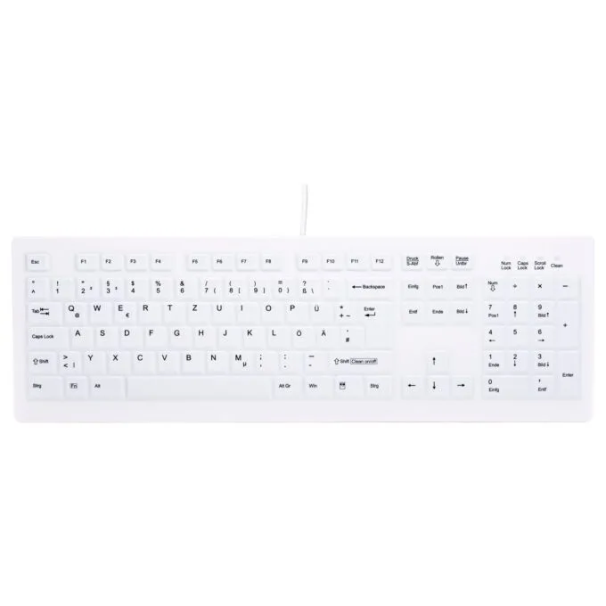 Active Key MedicalKey AK-C8100 - Tastatur-Abdeckung - Weiß — image 1