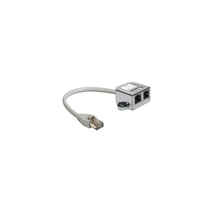Adapter Delock 651177 RJ45 Grau — image 1