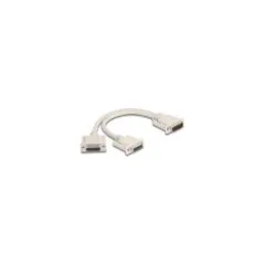 Adapter Y-Kabel Splitter D-Sub HD 26 Pin Stecker zu 2 x D-Sub HD 26 Pin Buchse mit Schrauben 30 cm