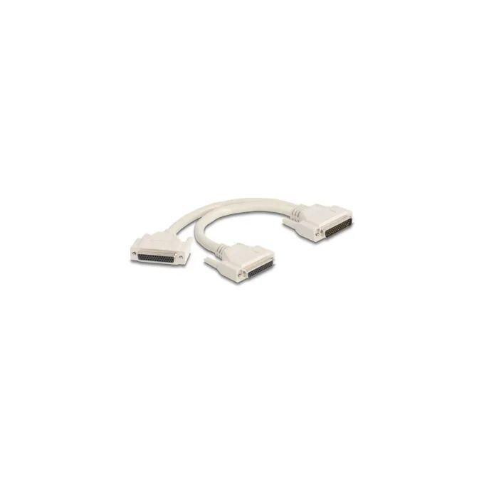 Adapter Y-Kabel Splitter D-Sub HD 44 Pin Stecker zu 2 x D-Sub HD 44 Pin Buchse mit Schrauben 30 cm — image 1