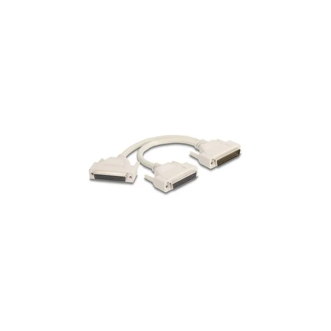 Adapter Y-Kabel Splitter D-Sub HD 50 Pin Stecker zu 2 x D-Sub HD 50 Pin Buchse mit Schrauben 30 cm — image 1