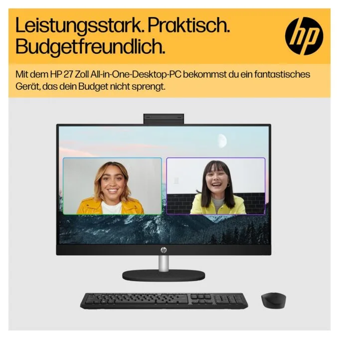 AIO HP All-in-One PC 27-cr0111ng RYZ3 7320U 8GB 512SSD FreeDOS — image 9