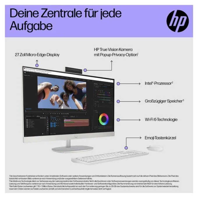 AIO HP All-in-One PC 27-cr0113ng 27 i3-1315U 16GB 512SSD W11 Home — image 6
