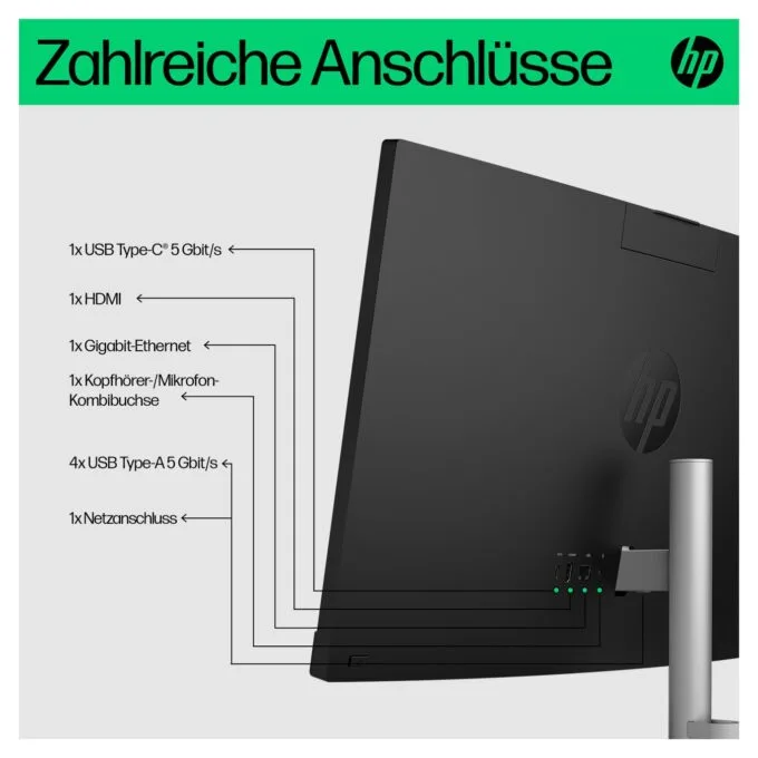 AIO HP All-in-One Touch PC 24-cr0241ng 23,8 i3 N300 8GB 512SSD W11 Home — image 4