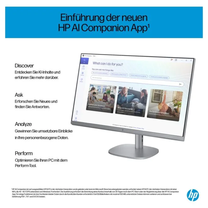 AIO HP OmniStudio X All-in-One PC 27-cs0175ng CU7 155H 32GB 2TBSSD W11 Home — image 11