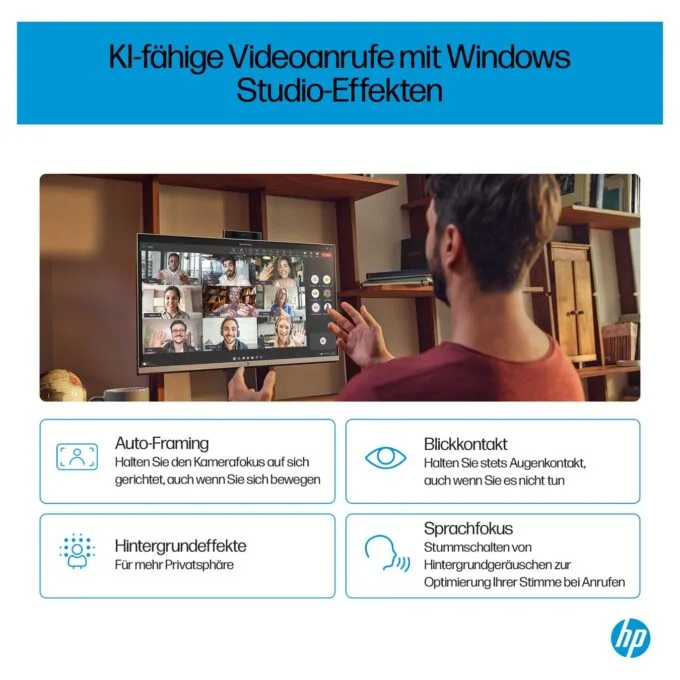 AIO HP OmniStudio X All-in-One PC 27-cs0175ng CU7 155H 32GB 2TBSSD W11 Home — image 13