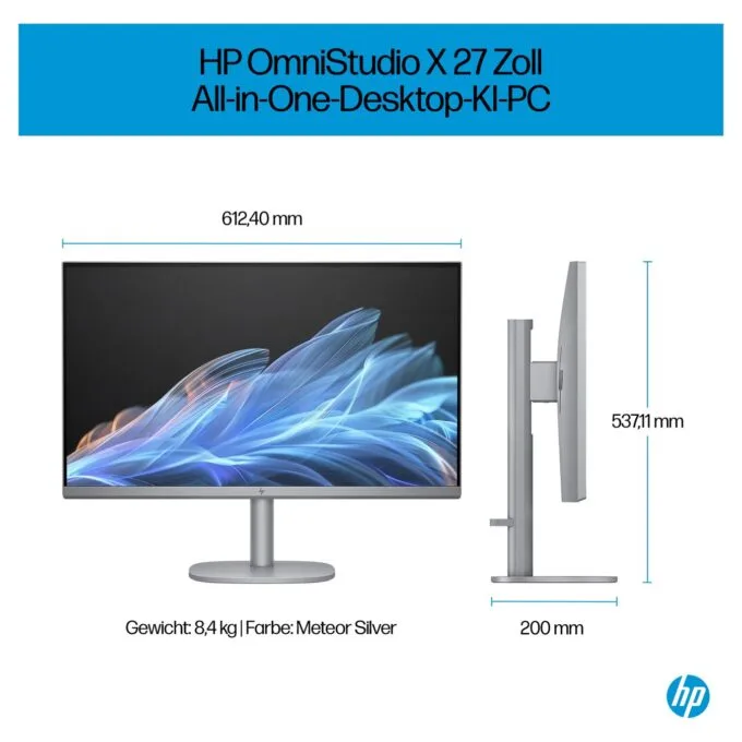 AIO HP OmniStudio X All-in-One PC 27-cs0175ng CU7 155H 32GB 2TBSSD W11 Home — image 5