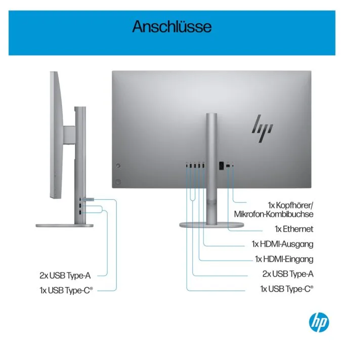 AIO HP OmniStudio X All-in-One PC 32-c0170ng 31,5 CU7 155H 32GB 1TBSSD W11 Home — image 4