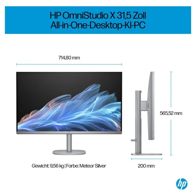 AIO HP OmniStudio X All-in-One PC 32-c0170ng 31,5 CU7 155H 32GB 1TBSSD W11 Home — image 6