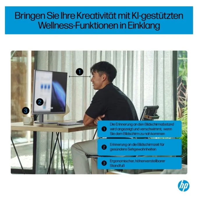 AIO HP OmniStudio X All-in-One PC 32-c0170ng 31,5 CU7 155H 32GB 1TBSSD W11 Home — image 9