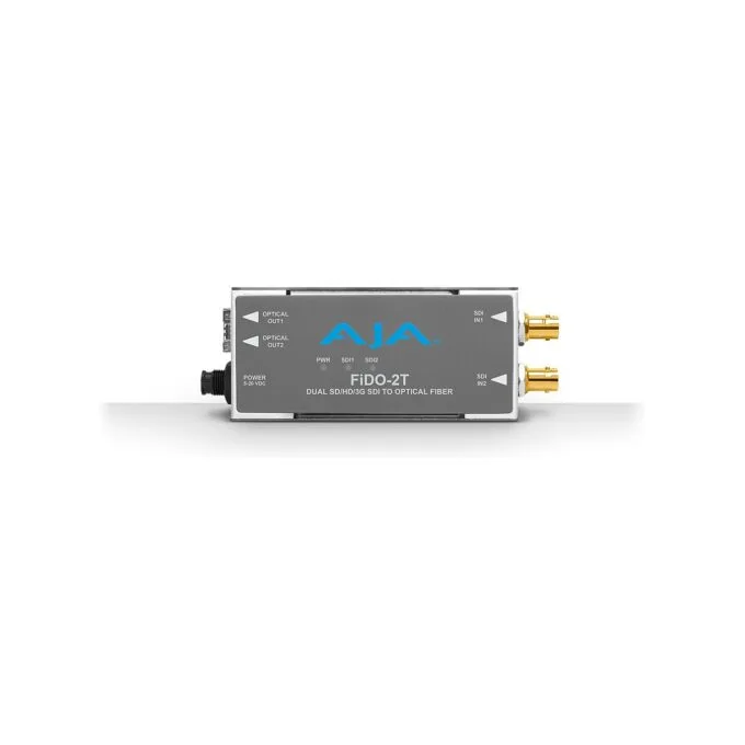 AJA FiDO-2T Dual Channel SDI to Fiber - Video Extender - 1310 nm — image 1