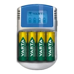 Akku Ladegerät (inkl. Akkus) LCD Charger Varta