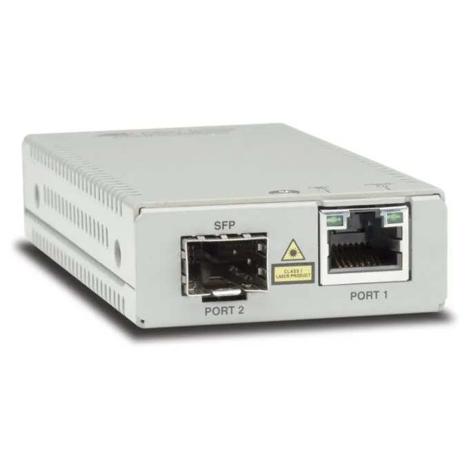 ALLIED Mini Media Converter 10 100 1000T to SFP — image 1