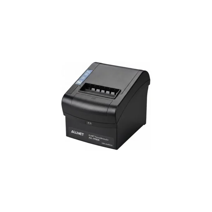 ALLNET Kasse ALLNET Thermo-Bondrucker Kassendrucker ALL-PR806. USB LAN RS232. schwarz — image 1