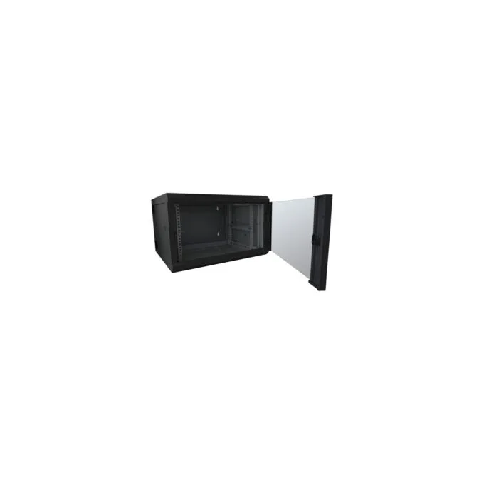 ALLNET Netzwerkschrank 19' 12HE 2-teilig T600mm Schwarz SMB-Serie — image 2