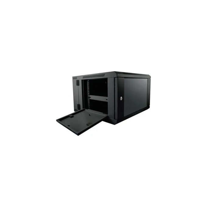 ALLNET Netzwerkschrank 19' 12HE 2-teilig T600mm Schwarz SMB-Serie — image 4