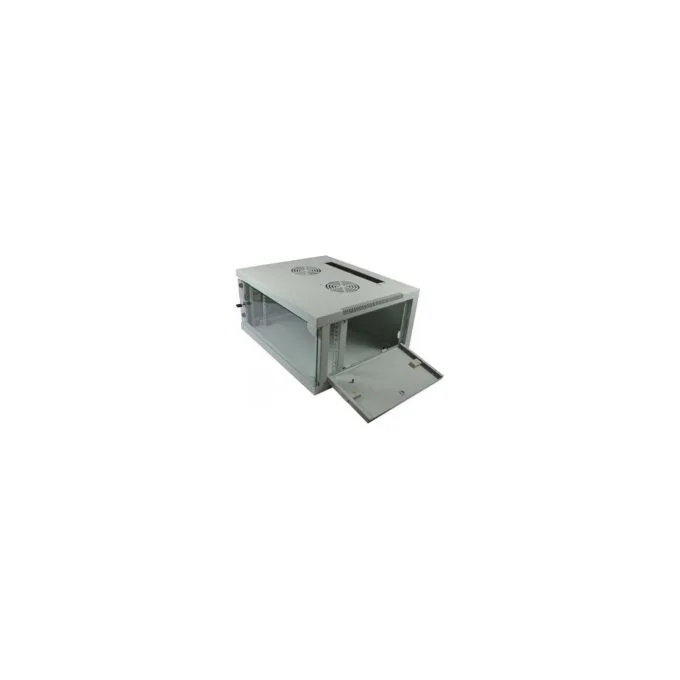 ALLNET Netzwerkschrank 19' 4HE 1-teilig T444 B541mm Lichtgrau SMQ-Serie — image 3