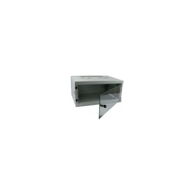 ALLNET Netzwerkschrank 19' 4HE 1-teilig T444 B541mm Lichtgrau SMQ-Serie — image 4
