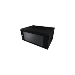ALLNET Netzwerkschrank 19' 6HE 1-teilig T600mm Schwarz SMC-Serie