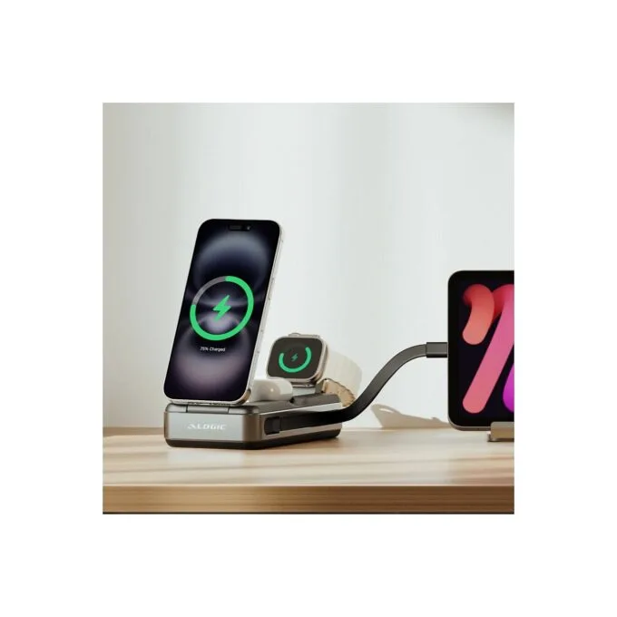 Alogic Roam 6-in-1 Powerbank 21.000 mAh with Qi2 + 100W USB-C — image 3