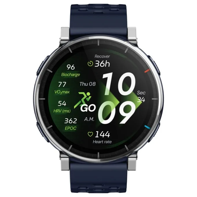 Amazfit Active 3 Premium Dark Blue Smartwatch HYROX-Modus — image 2
