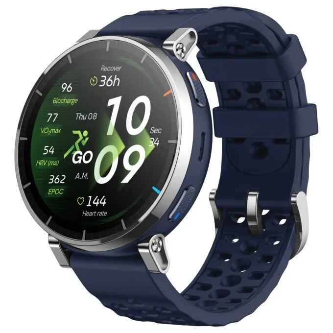 Amazfit Active 3 Premium Dark Blue Smartwatch HYROX-Modus — image 3