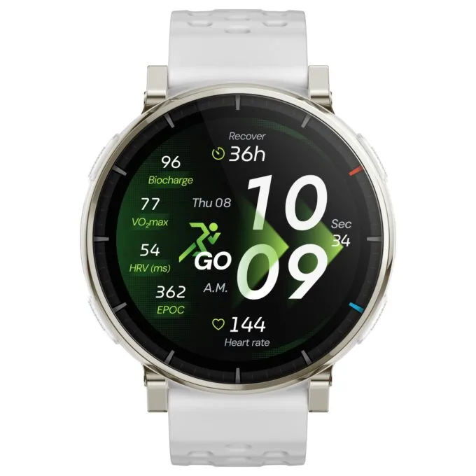 Amazfit Active 3 Premium White Smartwatch HYROX-Modus — image 2