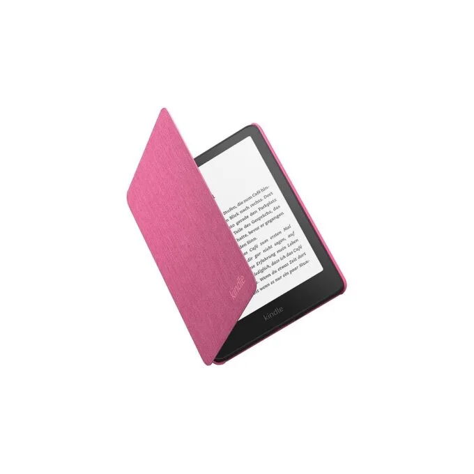 Amazon Kindle Paperwhite 2024 fabric cover - raspberry — image 2