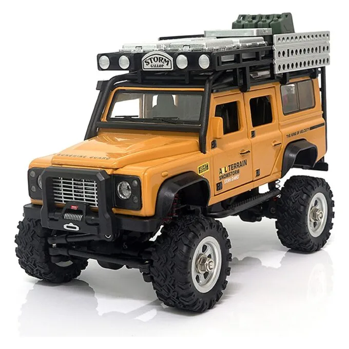 Amewi RC Auto D90X28 Crawler 4WD Li-Po Akku 300mAh gelb 8+ — image 1