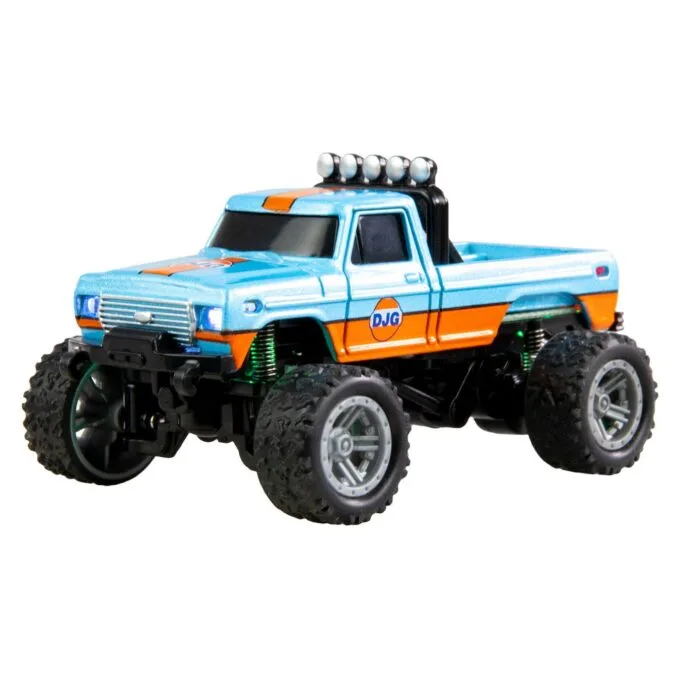 Amewi RC Monstertruck DieCast 1:64 RTR blau orange 6+ — image 1