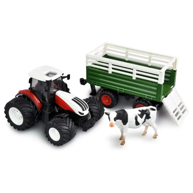 Amewi RC Traktor mit Viehtransporter LiIon 500mAh weiß 6+ — image 6
