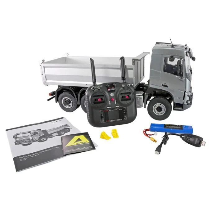 Amewi Volvo FMX E015 Muldenkipper 6x4 1:14 RTR silber 14+ — image 2