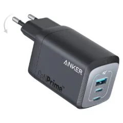 Anker 735 Prime Charger 67W 1 x USB-A 2 x USB-C black