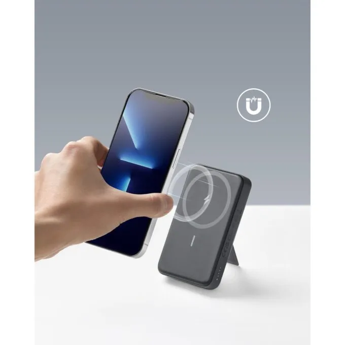 Anker MagGo 633 Magnetic Power Bank 10000 mAh A1641G11 black — image 3