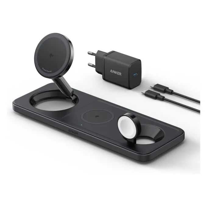 Anker MagGo Magnetic Charger 15W wireless PowerIQ Pad black — image 1